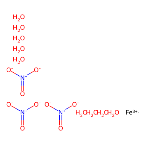 硝酸铁(III) 九水合物,Iron nitrate nonahydrate