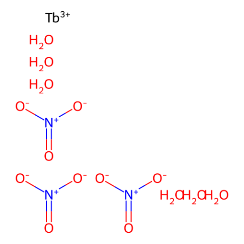 硝酸铽(III) 六水合物,Terbium(III) nitrate hexahydrate
