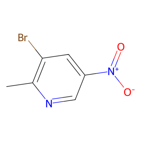 3-溴-2-甲基-5-硝基吡啶,3-bromo-2-methyl-5-nitropyridine
