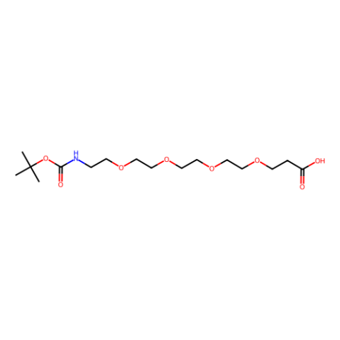 15-(Boc-氨基)-4,7,10,13-四氧杂十五烷酸,Boc-15-amino-4,7,10,13-tetraoxapentadecanoic acid