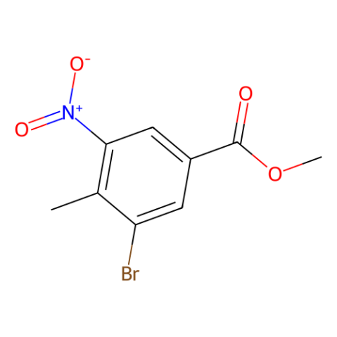 3-溴-4-甲基-5-硝基苯甲酸甲酯,Methyl 3-bromo-4-methyl-5-nitrobenzoate