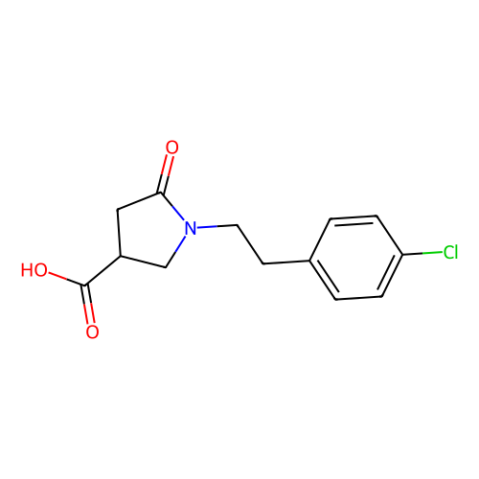 1-(4-氯苯乙基)-5-氧代吡咯烷-3-甲酸,1-(4-Chlorophenethyl)-5-oxopyrrolidine-3-carboxylic acid