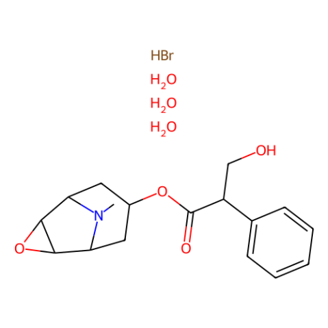 (-)-東莨菪堿 氫溴酸鹽 三水合物,(-)-Scopolamine hydrobromide trihydrate