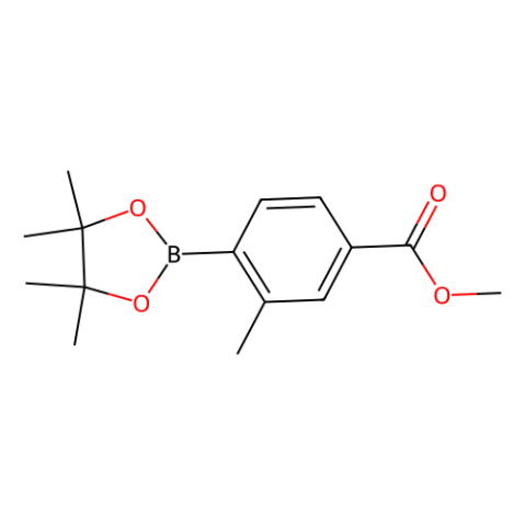 2-甲基-4-甲氧基羰基苯基硼酸频哪醇酯,2-Methyl-4-methoxycarbonylphenylboronic acid pinacol ester