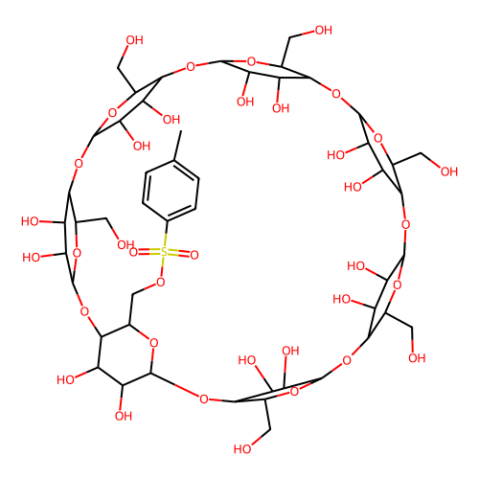 單-6-O-(對甲苯磺酰基)-β-環(huán)糊精,Mono-6-O-(p-toluenesulfonyl)-β-cyclodextrin