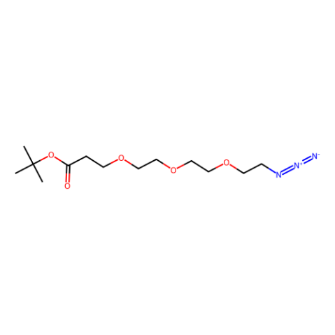 3-[2-[2-(2-叠氮基乙氧基)乙氧基]乙氧基]丙酸叔丁酯,N?-PEG?-CH?CH?COOtBu