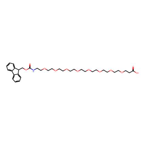 5,8,11,14,17,20,23,26-八氧杂-2-氮杂二十九碳二酸 1-(9H-芴-9-基甲基)酯,5,8,11,14,17,20,23,26-Octaoxa-2-azanonacosanedioic acid 1-(9H-fluoren-9-ylmethyl) ester