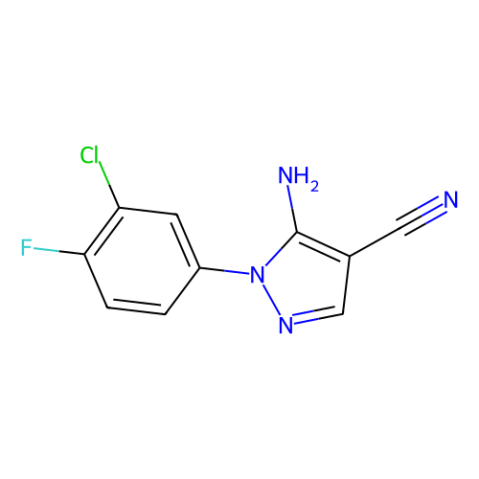 5-氨基-1-(3-氯-4-氟苯基)-1H -吡唑-4-腈,5-Amino-1-(3-chloro-4-fluorophenyl)-1H-pyrazole-4-carbonitrile