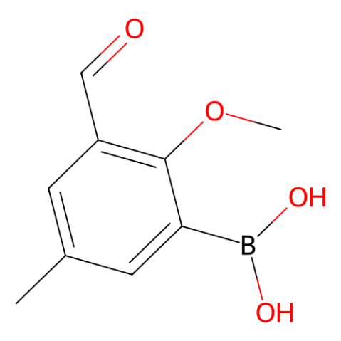 3-甲酰基-2-甲氧基-5-甲基苯基硼酸(含不等量酸酐),3-Formyl-2-methoxy-5-methylphenylboronic acid (contains varying amounts of Anhydride)