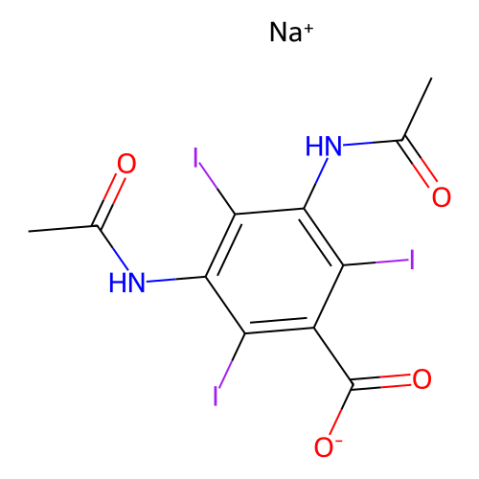 泛影酸钠 水合物,Sodium diatrizoate hydrate