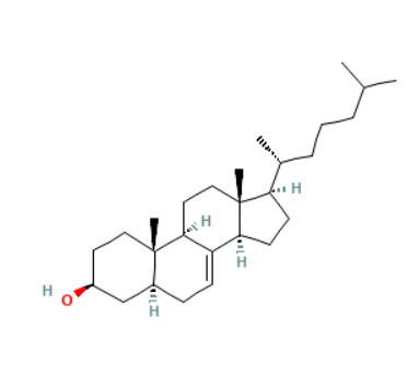 5α-胆固醇-7-烯-3β-醇,5α-cholest-7-en-3β-ol