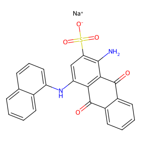 1-氨基-4-(1-萘基)氨基蒽醌-2-磺酸钠盐(PSB 06126),PSB 06126