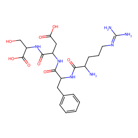 精氨酸-苯丙氨酸-天冬氨酸-丝氨酸,Arg-Phe-Asp-Ser