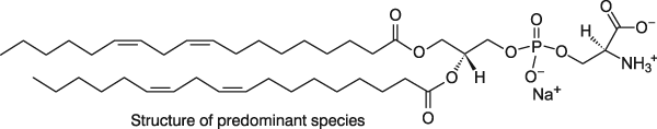 L-α-磷脂酰絲氨酸(大豆,99％)(鈉鹽),L-α-phosphatidylserine (Soy, 99%) (sodium salt)