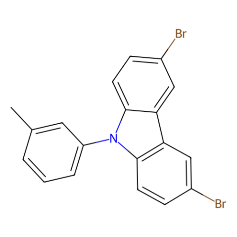 3,6-二溴-9-間甲苯基-9H-咔唑,3,6-Dibromo-9-(m-tolyl)-9H-carbazole