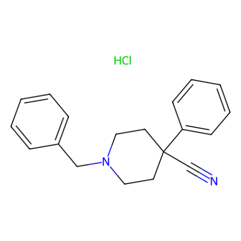 1-苯甲基-4-氰基-4-苯基哌啶盐酸盐,1-Benzyl-4-cyano-4-phenylpiperidine Hydrochloride