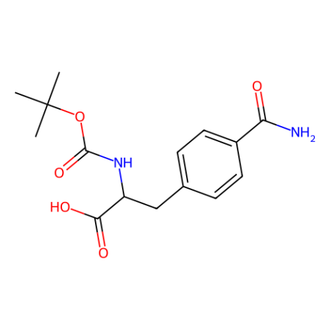 Boc-L-4-氨基甲酰基苯丙氨酸,Boc-L-4-carbamoylphenylalanine