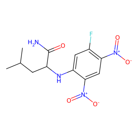 Nα-(2,4-二硝基-5-氟苯基)-D-亮氨酰铵,Nα-(5-Fluoro-2,4-dinitrophenyl)-D-leucinamide [HPLC Labeling Reagent for e.e. Determination]