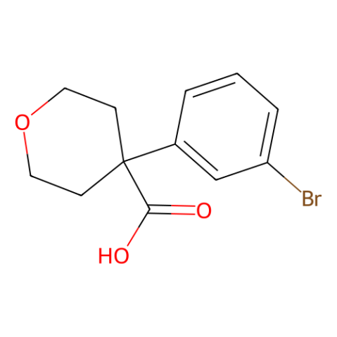 4-(3-溴苯基)恶烷-4-羧酸,4-(3-bromophenyl)oxane-4-carboxylic acid