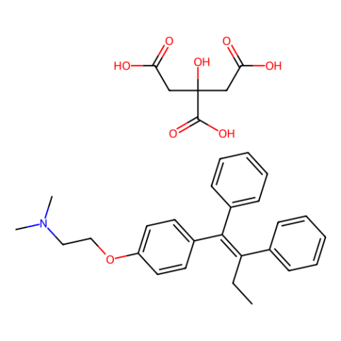 他莫昔芬柠檬酸盐,Tamoxifen citrate salt