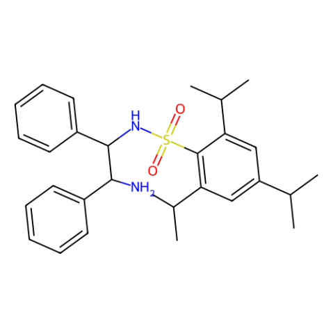 N-[(1S,2S)-2-氨基-1,2-二苯基乙基]-2,4,6-三(1-甲基乙基)苯亚磺酰胺,N-[(1S,2S)-2-Amino-1,2-diphenyl)ethyl]-2,4,6-tris(1-methylethyl)benzenesulfonamide