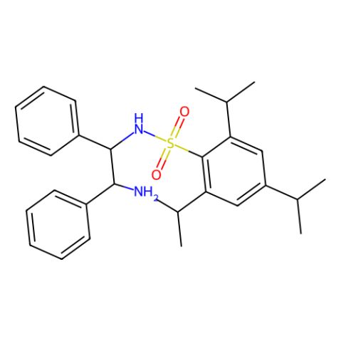 N-[(1S,2S)-2-氨基-1,2-二苯基乙基]-2,4,6-三(1-甲基乙基)苯亞磺酰胺,N-[(1S,2S)-2-Amino-1,2-diphenyl)ethyl]-2,4,6-tris(1-methylethyl)benzenesulfonamide