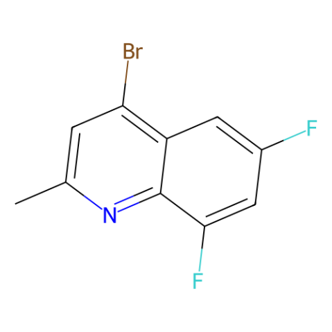 4-溴-6,8-二氟-2-甲基喹啉,4-Bromo-6,8-difluoro-2-methylquinoline