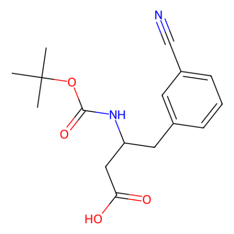 Boc-3-氰基-D-β-高苯丙氨酸,Boc-3-cyano-D-β-homophenylalanine