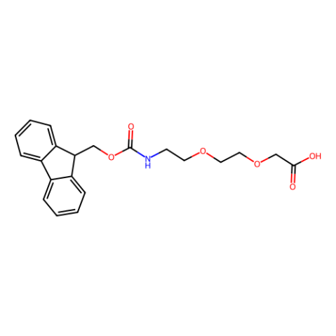 [2-[2-(Fmoc-氨基)乙氧基]乙氧基]乙酸,[2-[2-(Fmoc-amino)ethoxy]ethoxy]acetic acid