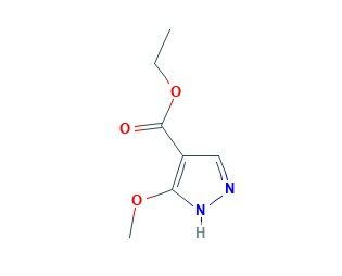 3-甲氧基-1H-吡唑-4-羧酸乙酯,3-Methoxy-1H-pyrazole-4-carboxylic acid ethyl ester