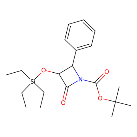 (3R, 4S)-3-(三乙基硅氧基)-4-苯基-2-氧-氮雜環(huán)丁-1-甲酸叔丁酯,(3R,4S)-tert-Butyl 2-oxo-4-phenyl-3-(triethylsilyloxy)azetidine-1-carboxylate