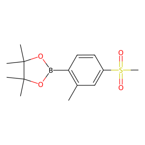 4,4,5,5-四甲基-2-(2-甲基-4-(甲基磺酰基)苯基)-1,3,2-二氧硼杂环戊烷,4,4,5,5-Tetramethyl-2-(2-methyl-4-(methylsulfonyl)phenyl)-1,3,2-dioxaborolane