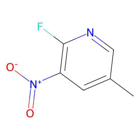 2-氟-5-甲基-3-硝基吡啶,2-Fluoro-5-methyl-3-nitropyridine