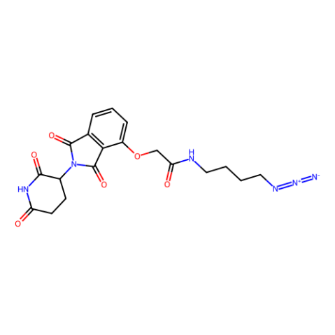 沙利度胺 4'-氧乙酰胺-烷基C4-叠氮化物,Thalidomide 4'-oxyacetamide-alkylC4-azide