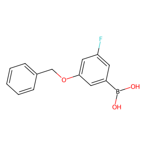 3-苄氧基-5-氟苯硼酸（含不定量酸酐）,3-Benzyloxy-5-fluorobenzeneboronic acid (contains varying amounts of Anhydride)