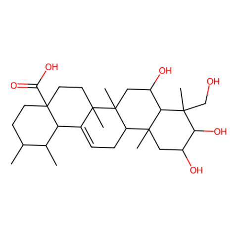 羟基积雪草酸,Madecassic acid