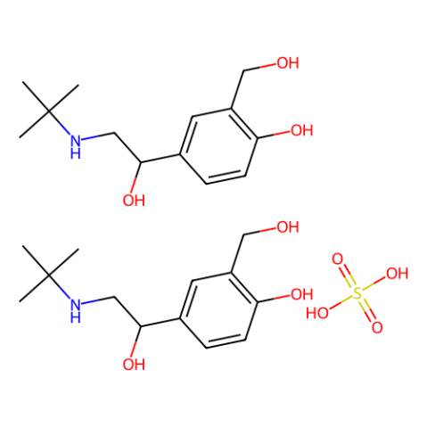 沙丁胺醇硫酸盐,Salbutamol sulfate