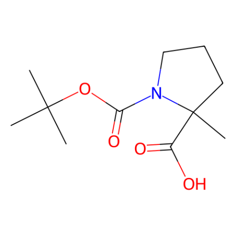 (2S)-1-[(叔丁氧基)羰基] -2-甲基吡咯烷-2-羧酸,(2S)-1-[(tert-butoxy)carbonyl]-2-methylpyrrolidine-2-carboxylic acid
