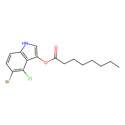 5-溴-4-氯-3-吲哚辛酯,5-Bromo-4-chloro-3-indolyl octanoate