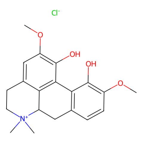 氯化木兰花碱,Magnoflorine chloride