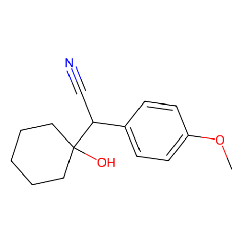 (1-羟环己基)(4-甲氧基苯基)乙腈,(1-Hydroxycyclohexyl)(4-methoxyphenyl)acetonitrile