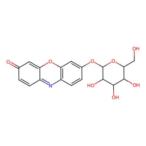 吩噁嗪酮-β-D-吡喃葡萄糖苷,Resorufin β-D-glucopyranoside