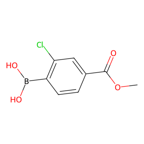 2-氯-4-(甲氧基羰基)苯硼酸 (含不同量的酸酐),Methyl 4-borono-3-chlorobenzoate(contains varying amounts of Anhydride)
