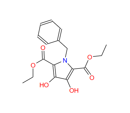 1-苄基-3,4-二羟基-1H-吡咯-2,5-二羧酸二乙酯,DIETHYL 1-BENZYL-3 4-DIHYDROXY-1H-PYRRO&