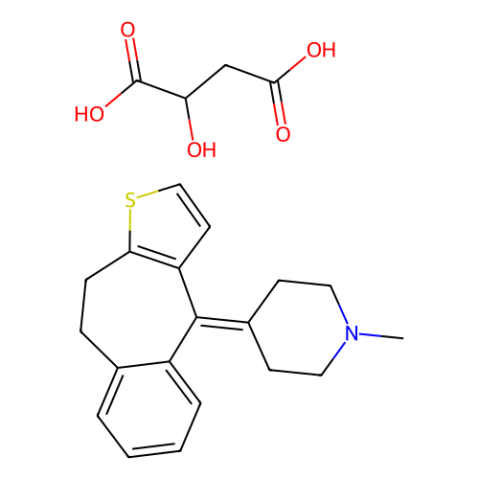 苯噻啶苹果酸盐,Pizotifen Malate