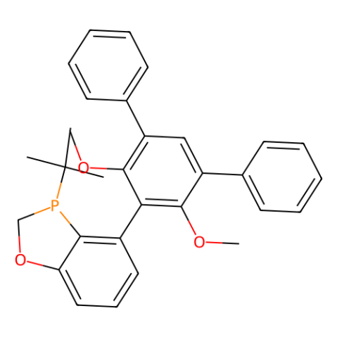 (S)-3-(叔丁基)-4-(4',6'-二甲氧基-[1,1':3',1''-三苯基]-5'-基)-2,3-二氢苯并[d][1,3]氧磷杂环戊二烯,(S)-3-(tert-Butyl)-4-(4'',6''-dimethoxy-[1,1'':3'',1''''-terphenyl]-5''-yl)-2,3-dihydrobenzo[d][1,3]oxaphosphole
