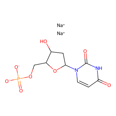 2'-脱氧尿苷-5'-单磷酸二钠,2′-Deoxyuridine 5′-mono-phos-phate disodium salt