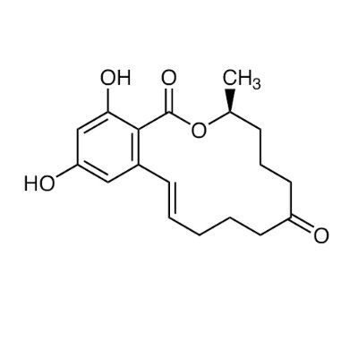 玉米烯酮 来源于赤霉菌,Zearalenone from Giberella zeae