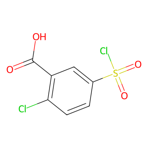 2-氯-5-氯磺酰基-苯甲酸,2-Chloro-5-chlorosulfonyl-benzoic acid