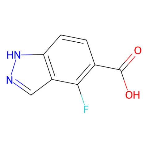4-氟-1H-吲唑-5-羧酸,4-fluoro-1H-indazole-5-carboxylic acid